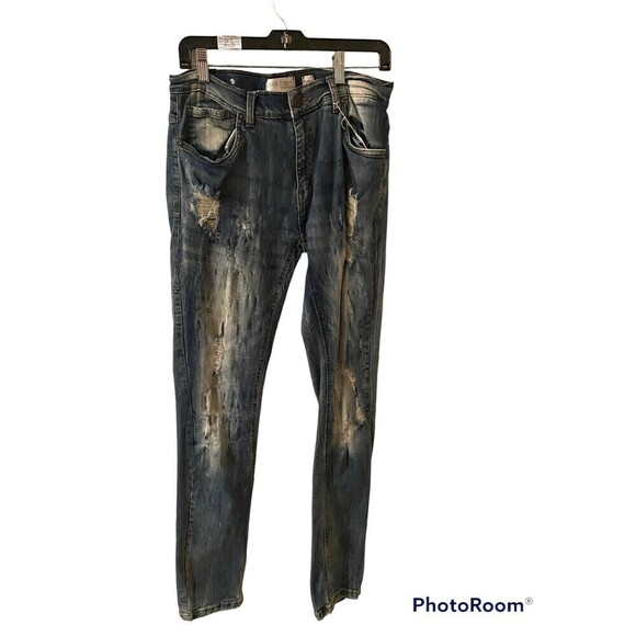 Evolution In Design Destressed Jeans. Sz.32 - Picture 1 of 4